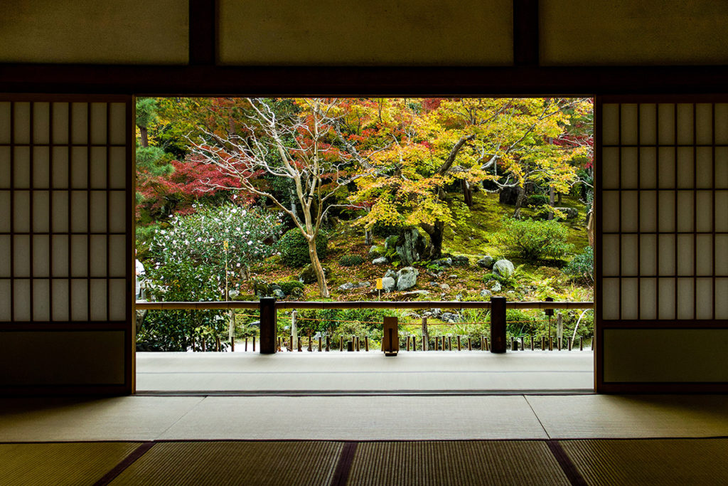 Kyoto tatami and garden
