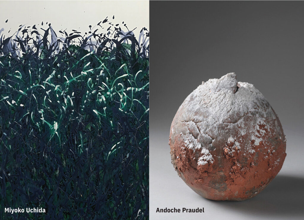 œuvres de Miyoko Uchida et Andoche Praudel
